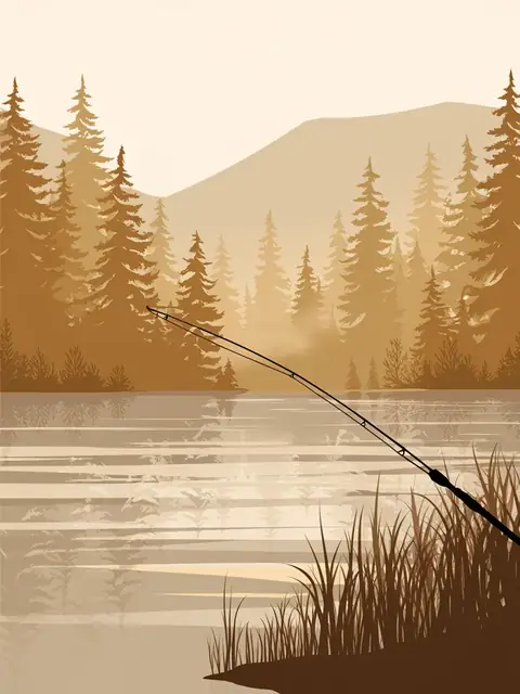 Fishing at Dusk